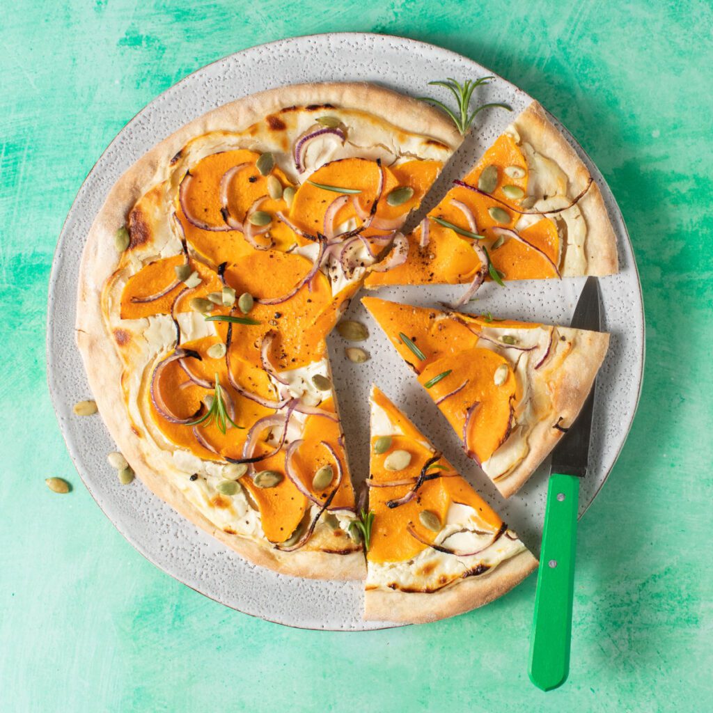 Recette : Tarte flambée vegan