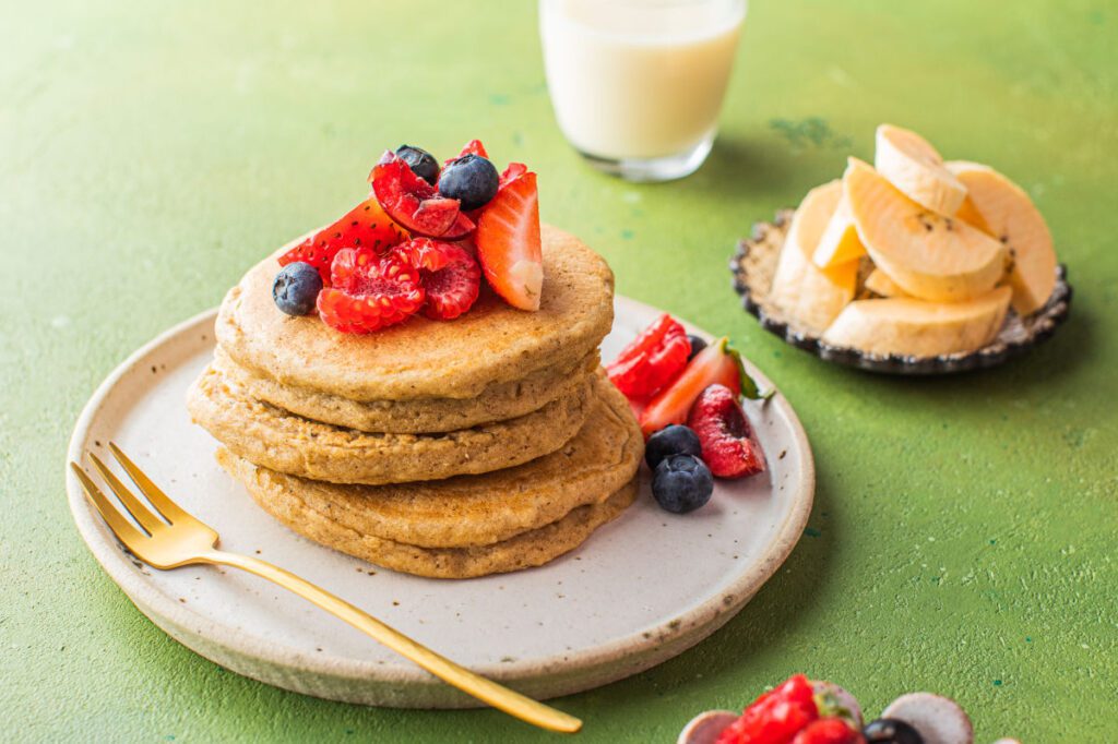 Recette : pancakes à la banane plantain